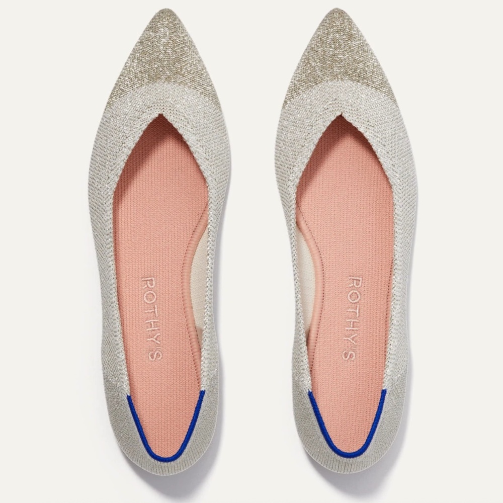 Rothy’s The Point Flats Shoes Size 10.5